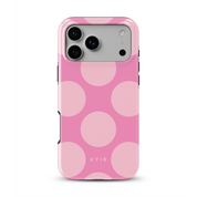 Big Polka Dots, Bubblegum - Shockproof MagSafe iPhone Case - VYIR