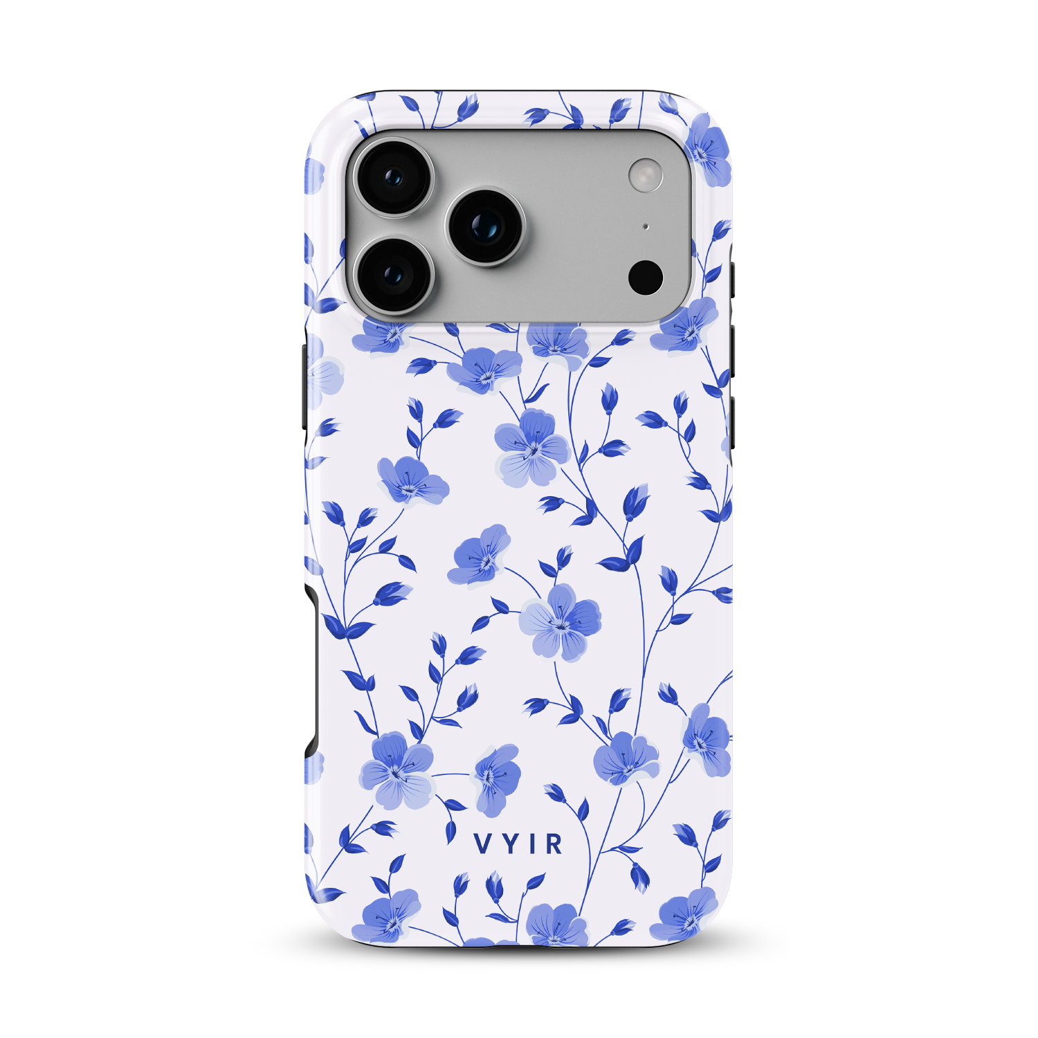 Little Blue Garden - Shockproof MagSafe iPhone Case - VYIR