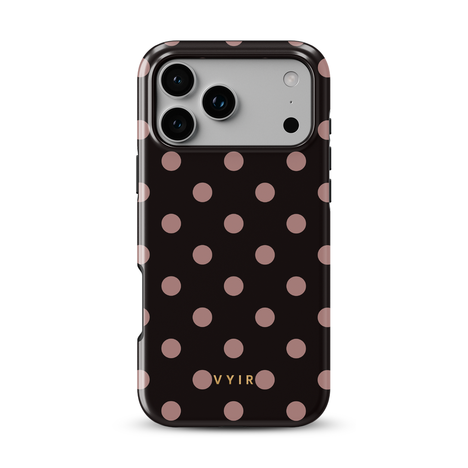 Classic Polka Dots, Nightfall - Shockproof MagSafe iPhone Case - VYIR
