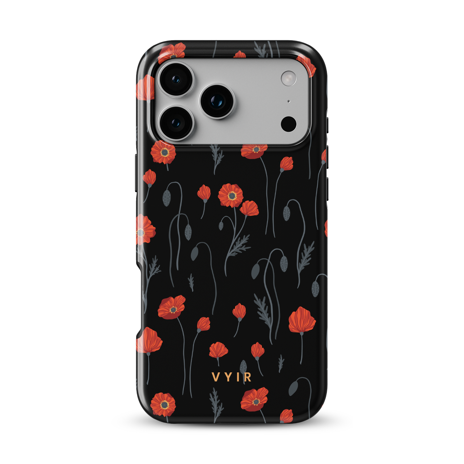 Red Poppies - Shockproof MagSafe iPhone Case - VYIR