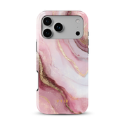 Golden Luxe Pink - Shockproof MagSafe iPhone Case - VYIR