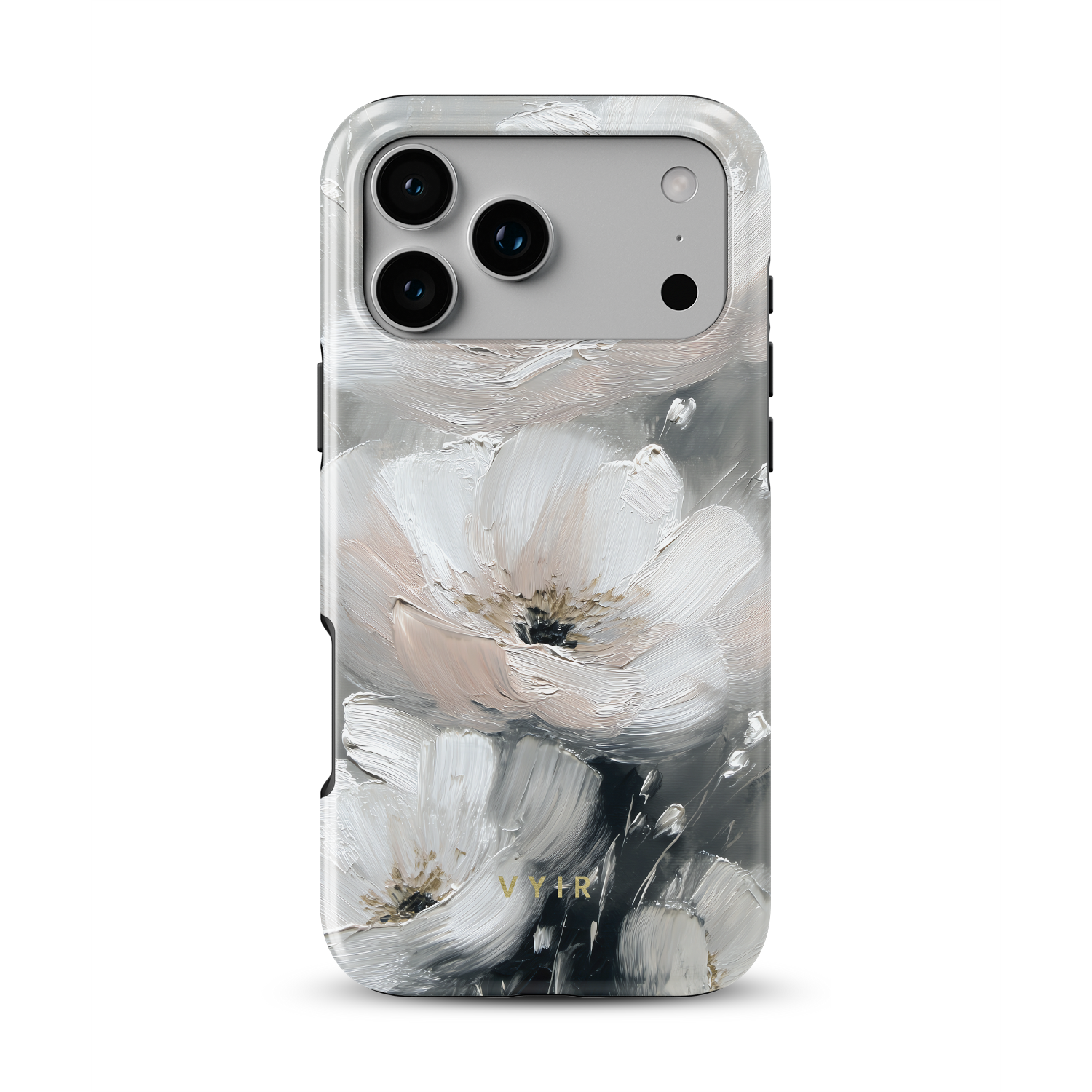 Misty Floral Painting - Shockproof Phone Case - VYIR