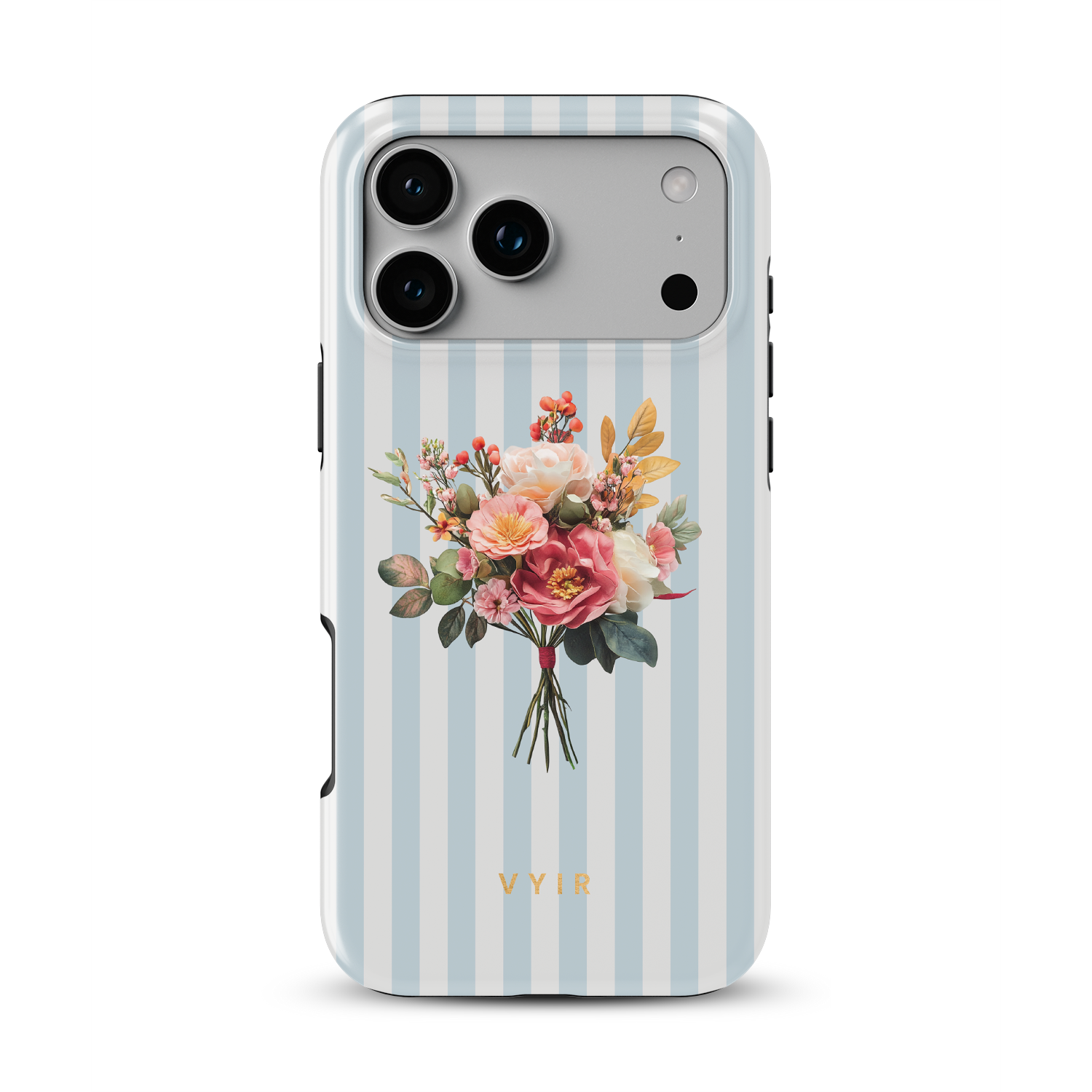 Have Flowers, Light Blue - Shockproof MagSafe iPhone Case - VYIR