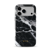 Italian Marble Black - Shockproof Phone Case - VYIR
