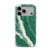 Italian Marble Green - Shockproof MagSafe iPhone Case - VYIR