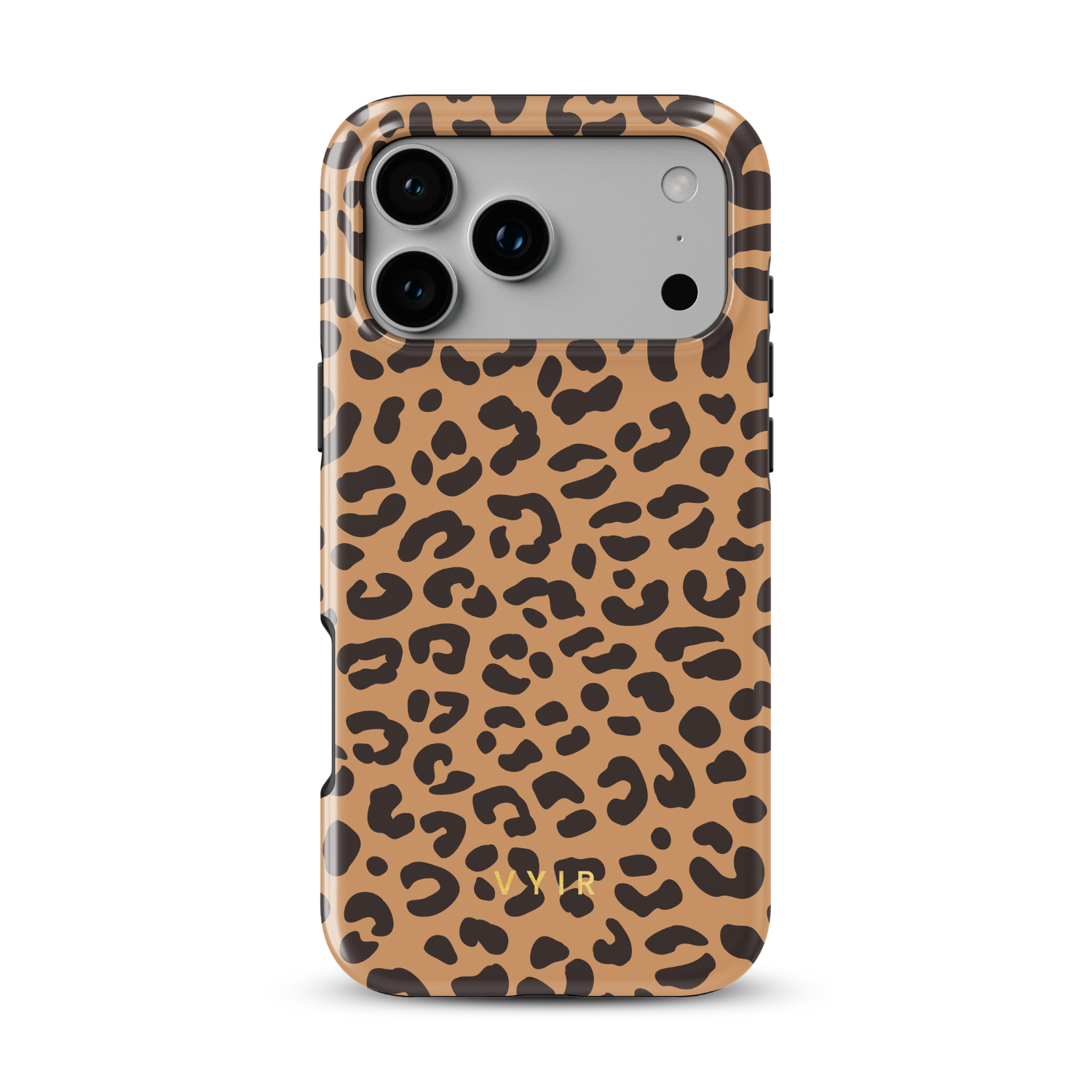 Leopard Elegance Peanut - Shockproof Phone Case - VYIR