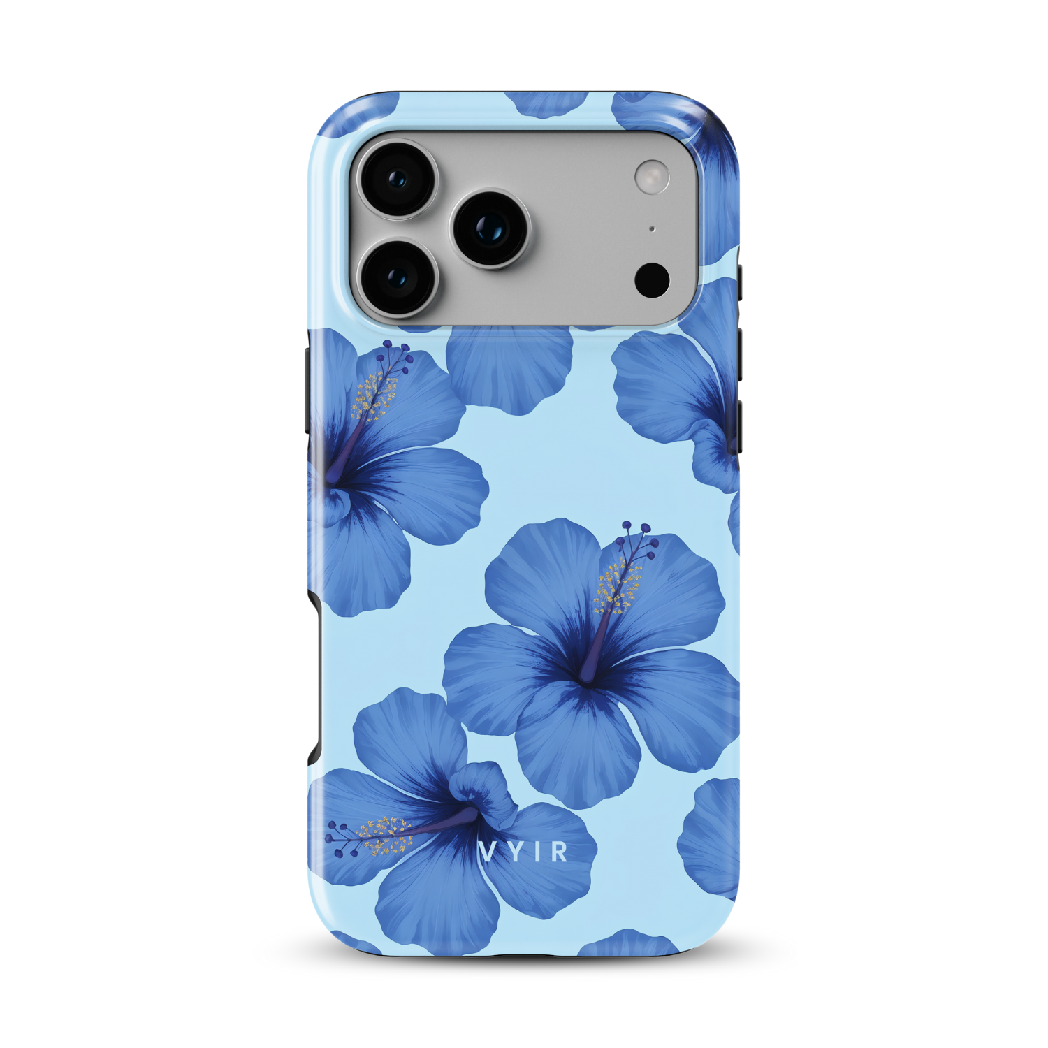 Sky Bloom Hibiscus - Shockproof MagSafe iPhone Case - VYIR