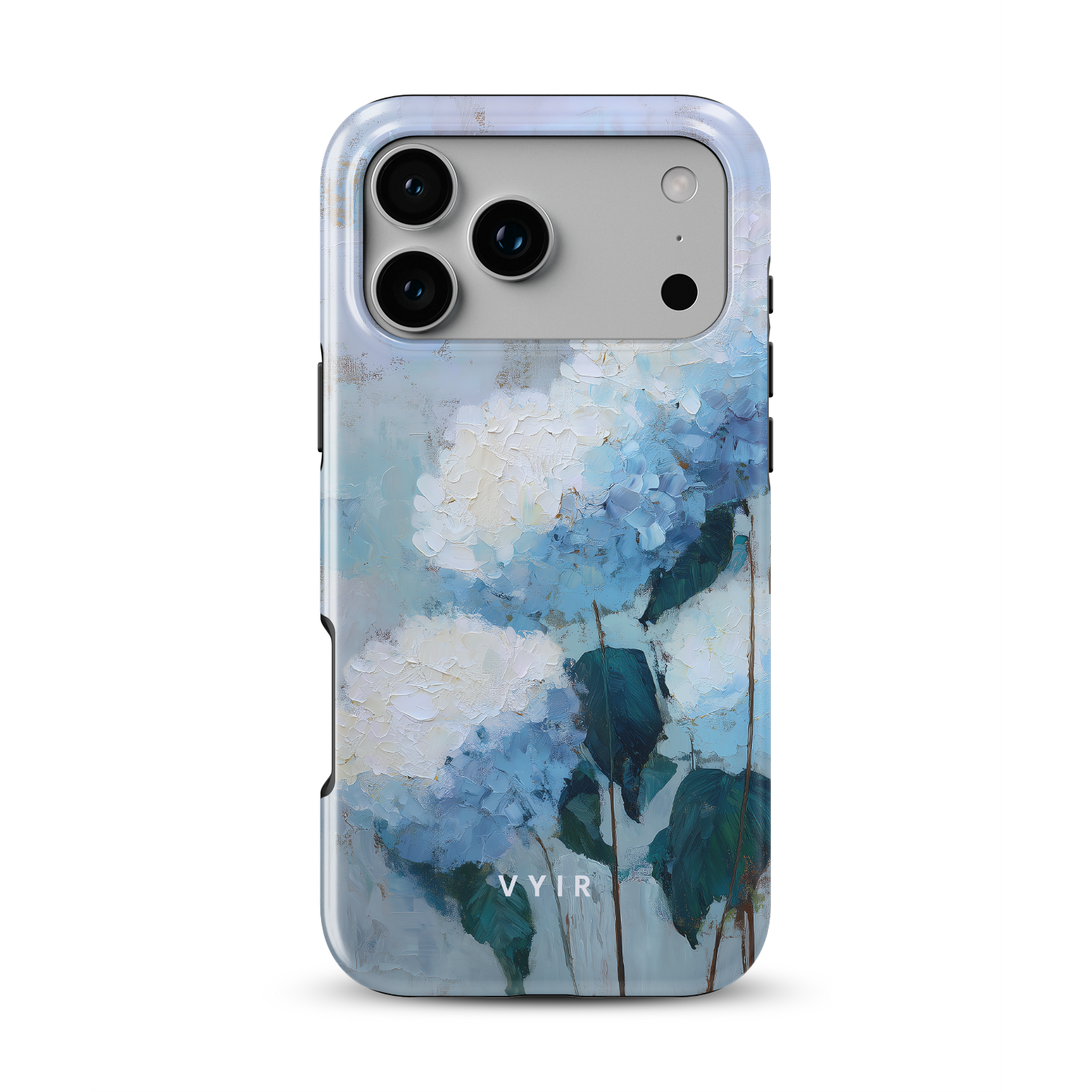 Painted Hydrangea - Shockproof MagSafe iPhone Case - VYIR