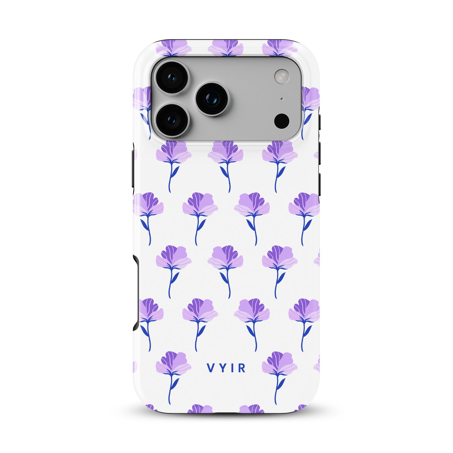 Petal Breeze Lilac - Shockproof Phone Case - VYIR