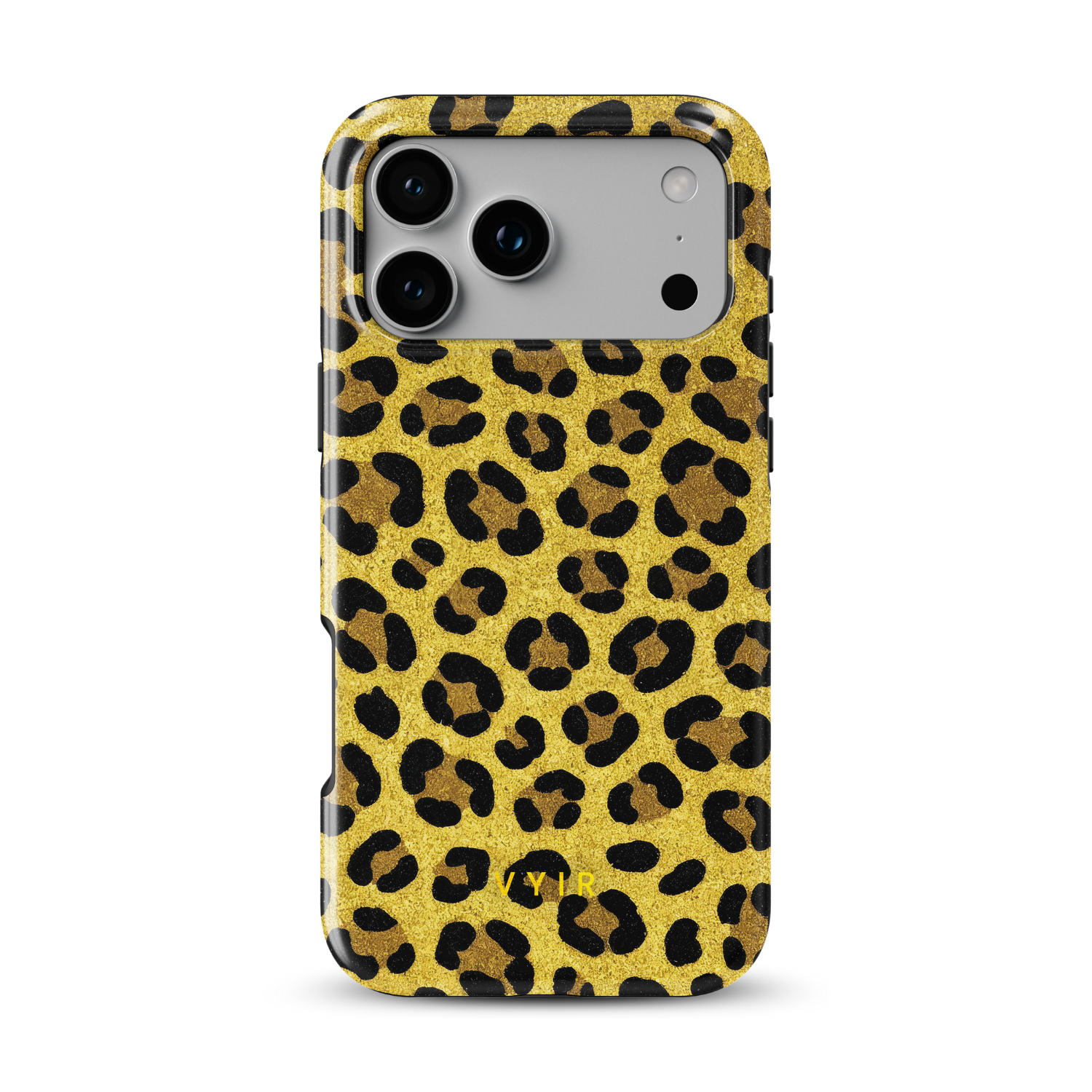 Luxe Leopard Gold - Shockproof MagSafe iPhone Case - VYIR