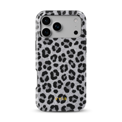 Luxe Leopard Silver - Shockproof MagSafe iPhone Case - VYIR