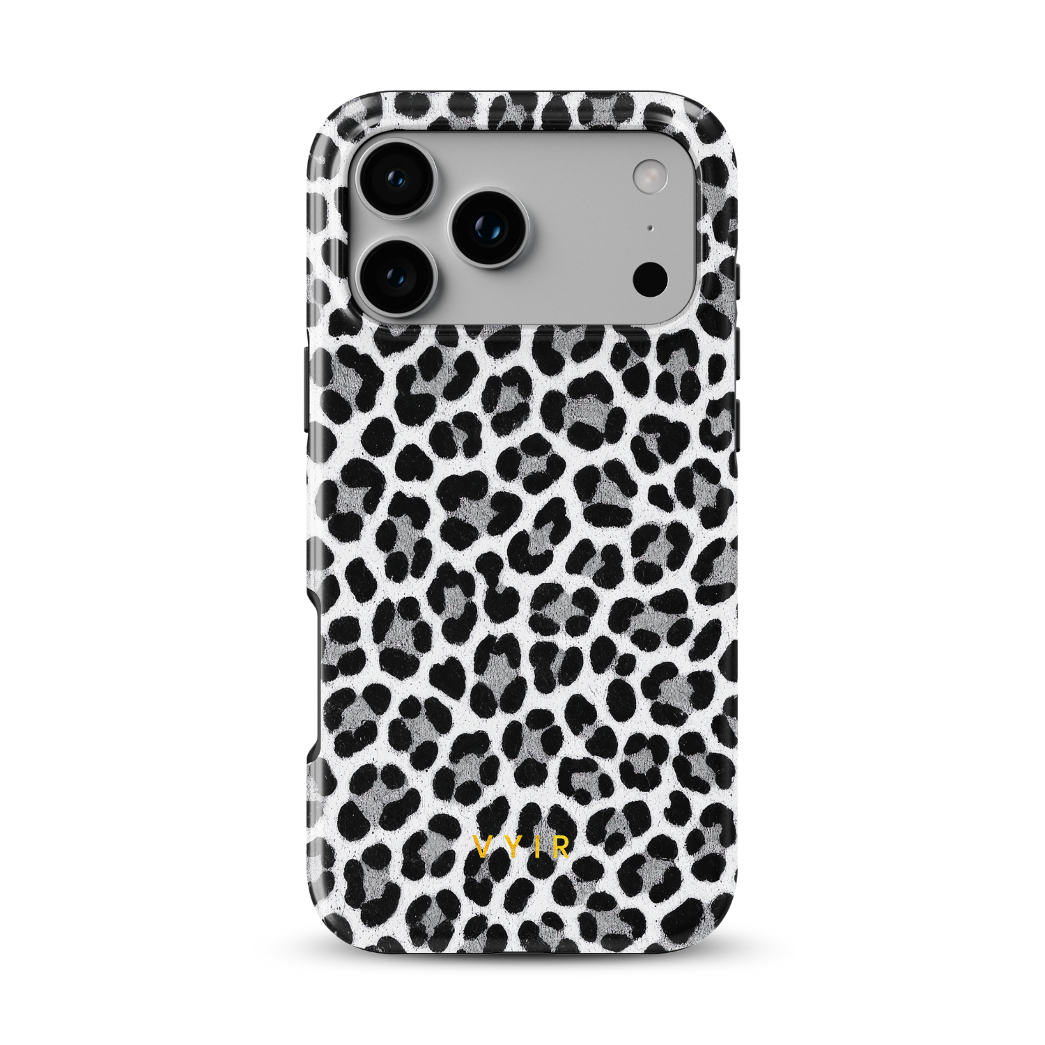 Luxe Leopard White - Shockproof MagSafe iPhone Case - VYIR