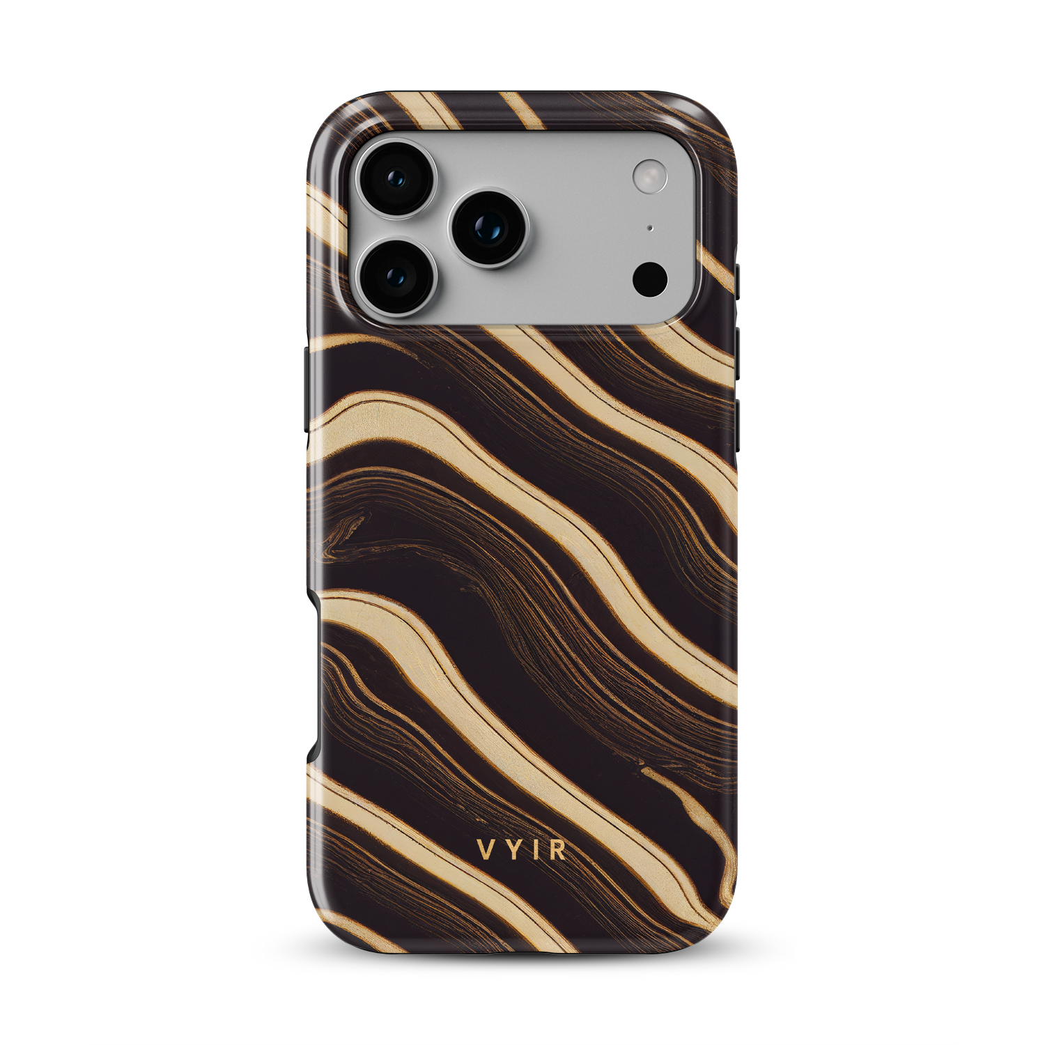 Obsidian Flow - Shockproof MagSafe iPhone Case - VYIR