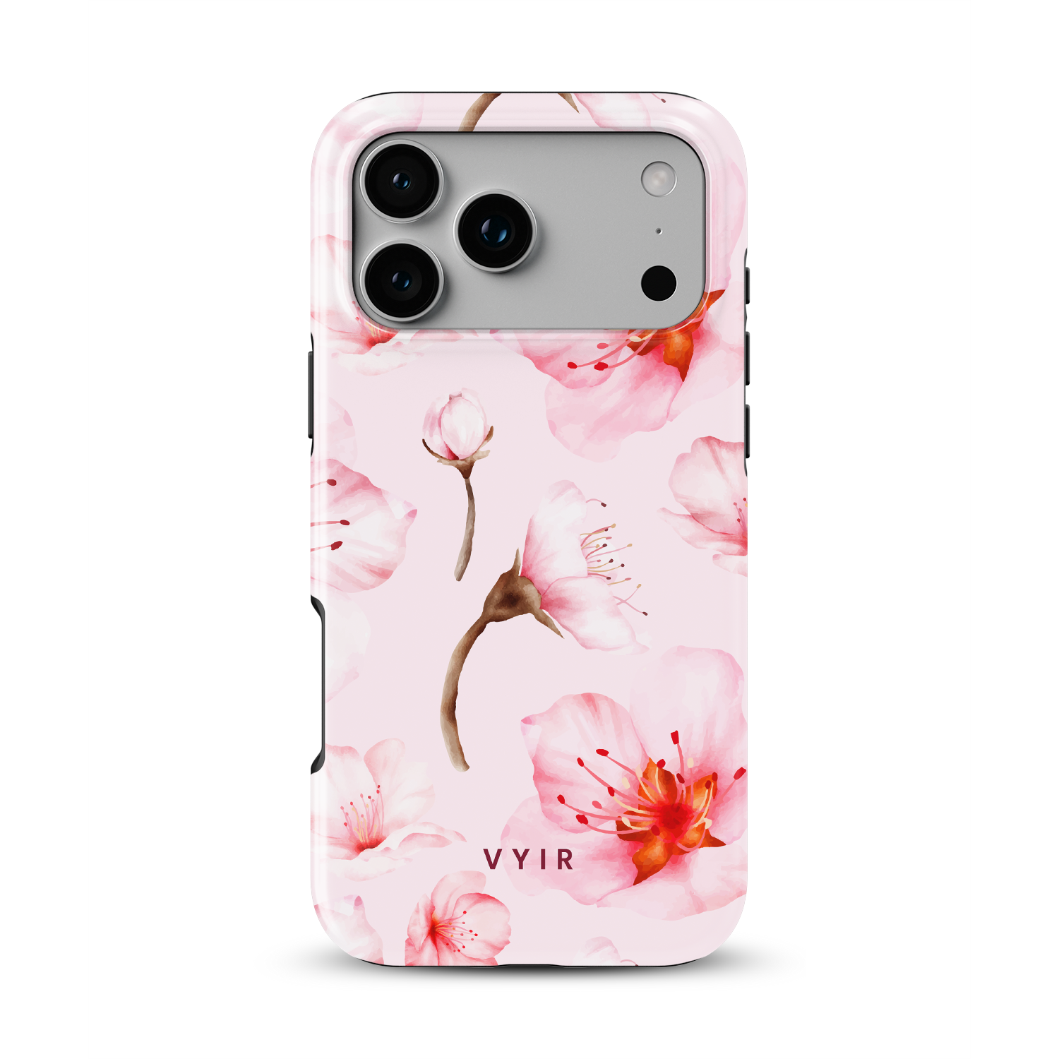 Cherry Blossom Drift - Shockproof MagSafe iPhone Case - VYIR