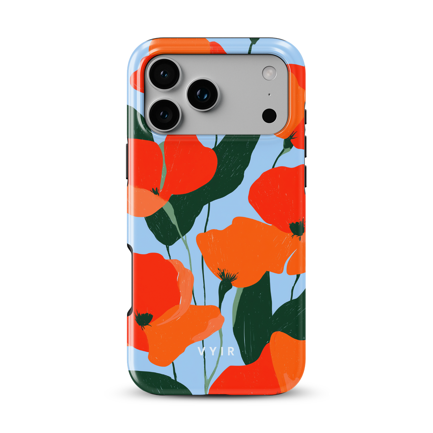 Poppy Field - Shockproof MagSafe iPhone Case - VYIR