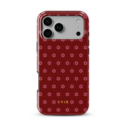 VYIR Signature Flowers, Passion Red - Shockproof MagSafe iPhone Case - VYIR