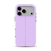 VYIR Signature Golden Line, Lavender Purple - Shockproof Phone Case - VYIR