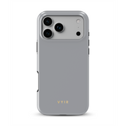 VYIR Signature Solid Colors, Grey - Shockproof MagSafe iPhone Case - VYIR