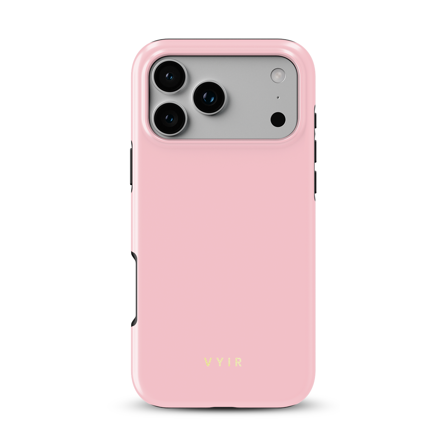 VYIR Signature Solid Colors, Light Pink - Shockproof MagSafe iPhone Case - VYIR