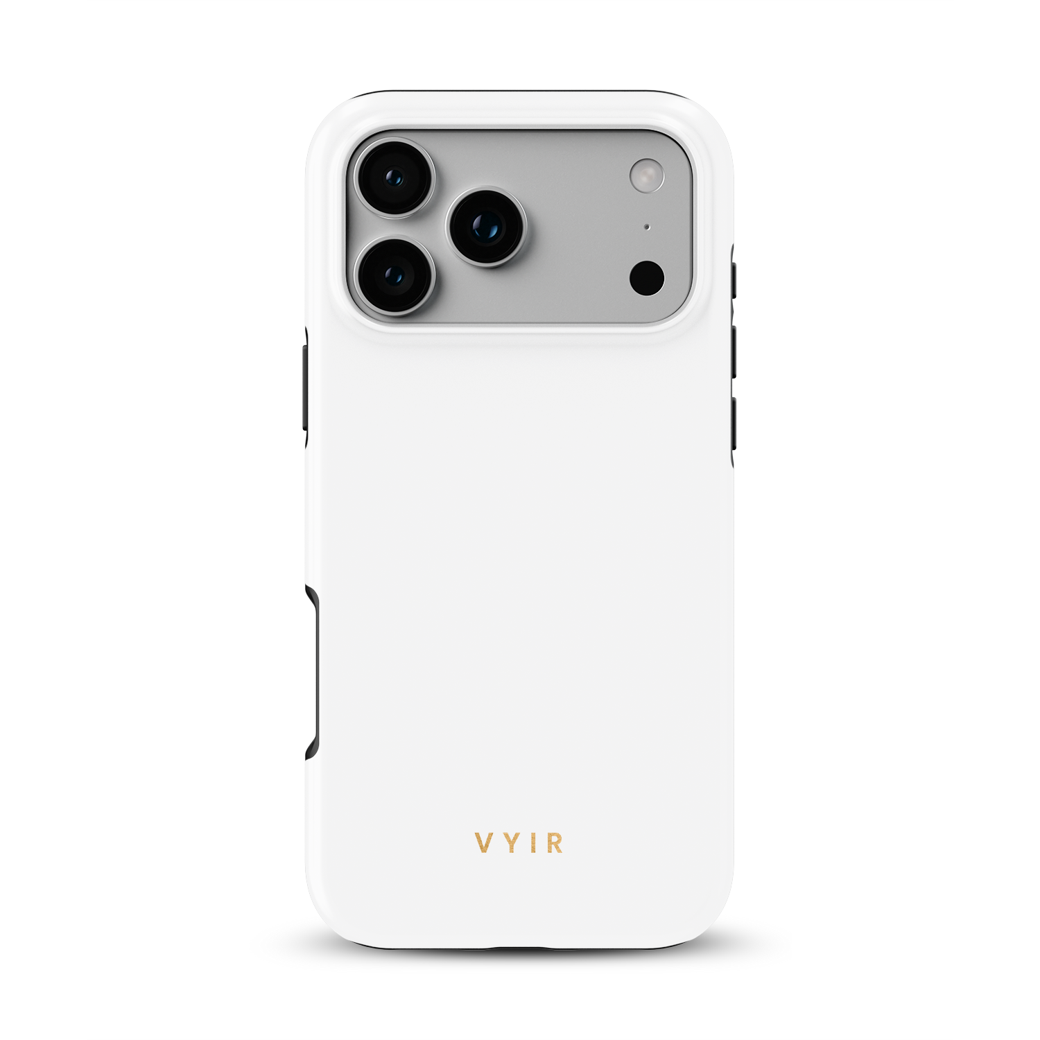 VYIR Signature Solid Colors, White - Shockproof Phone Case - VYIR