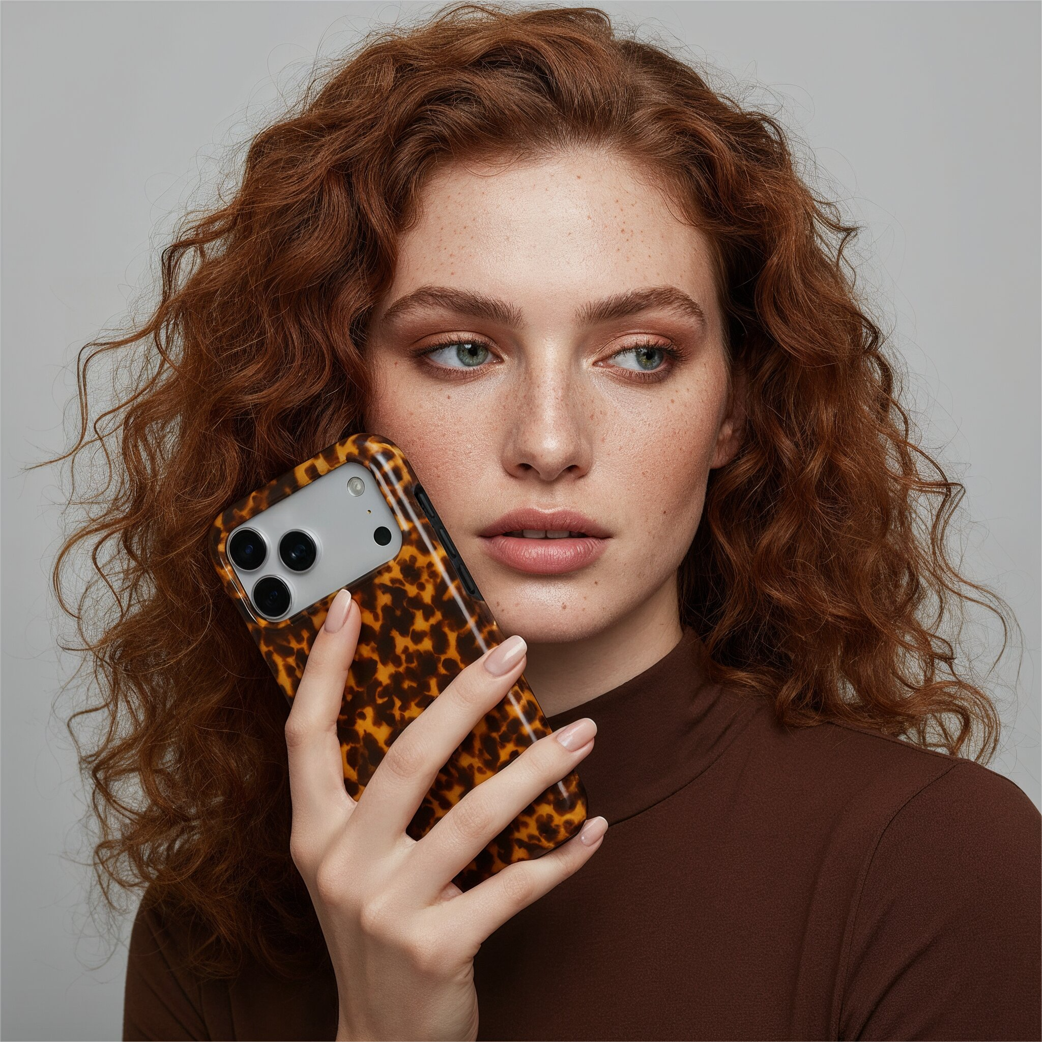 Tortoiseshell, Amber - Shockproof Phone Case - VYIR