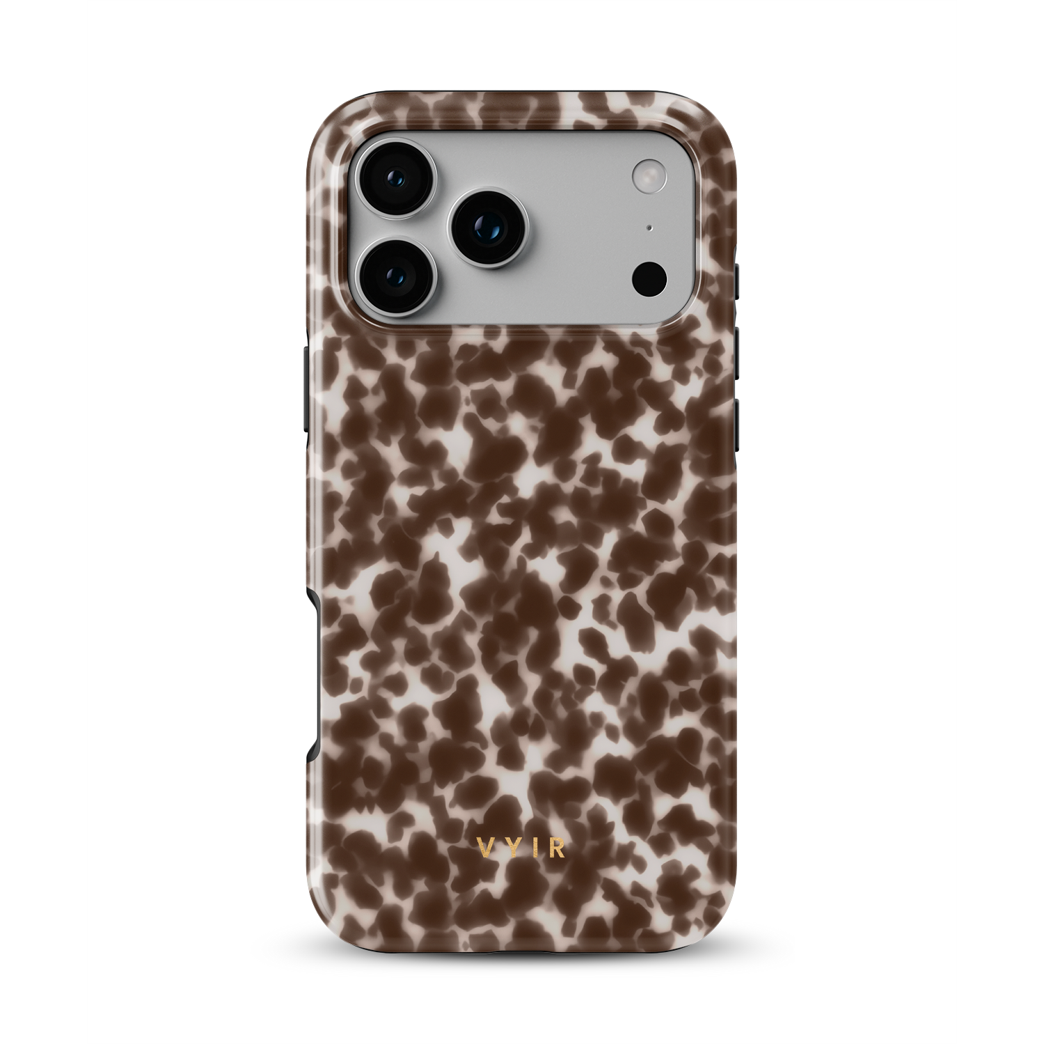 Tortoiseshell, Mocha - Shockproof MagSafe iPhone Case - VYIR