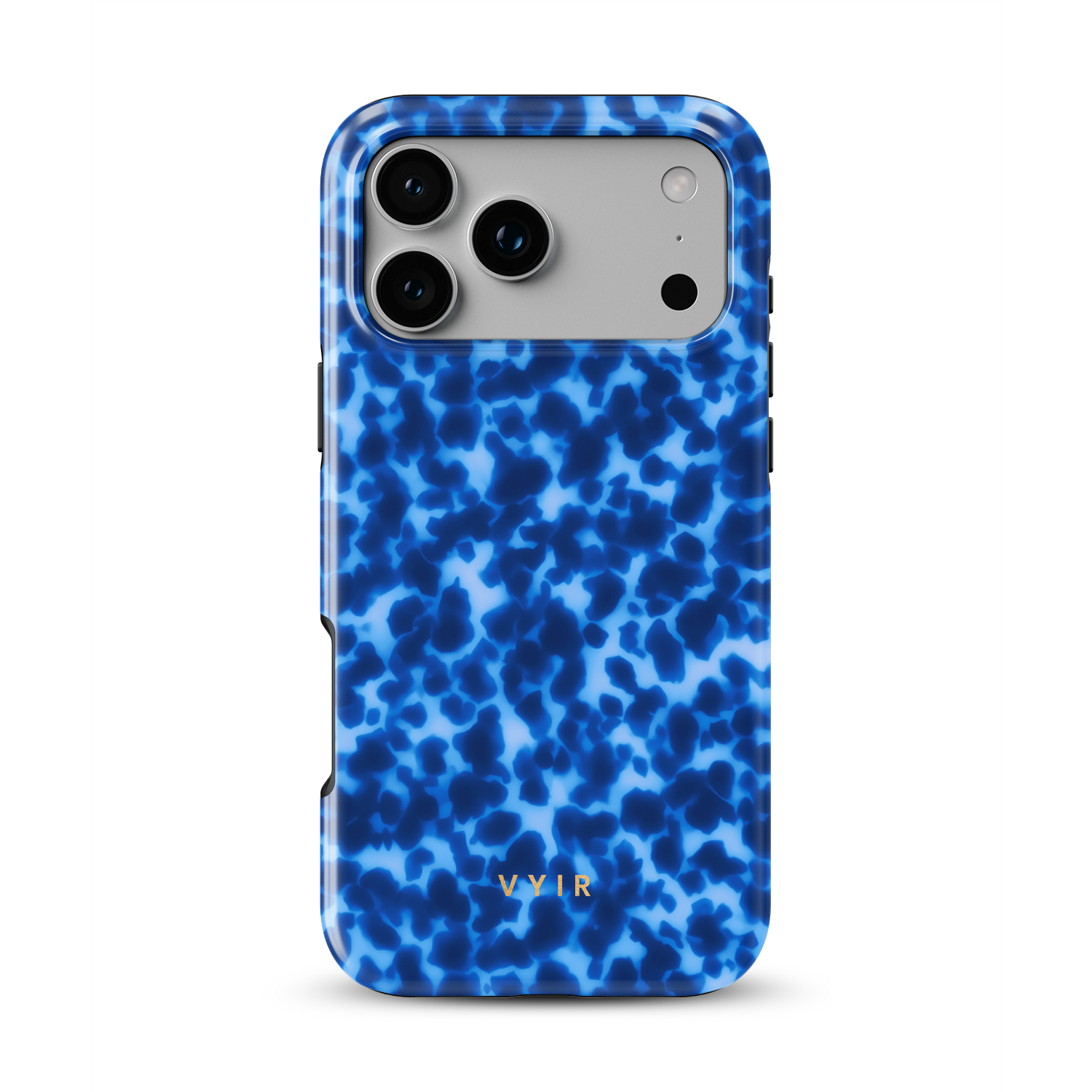 Tortoiseshell, Ocean Blue - Shockproof MagSafe iPhone Case - VYIR