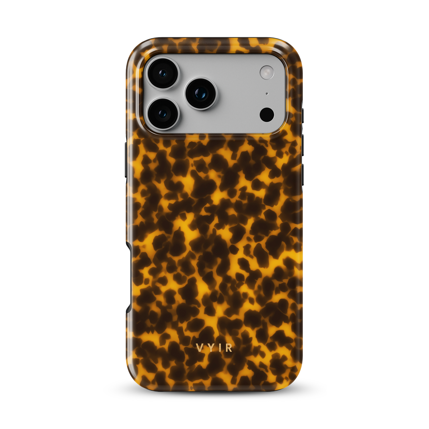 Tortoiseshell, Sunlight Yellow - Shockproof MagSafe iPhone Case - VYIR