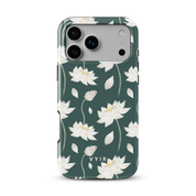White Lotus Drift - Shockproof MagSafe iPhone Case - VYIR