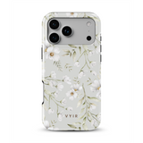 White Blossom Drift - Tough MagSafe iPhone Kuori