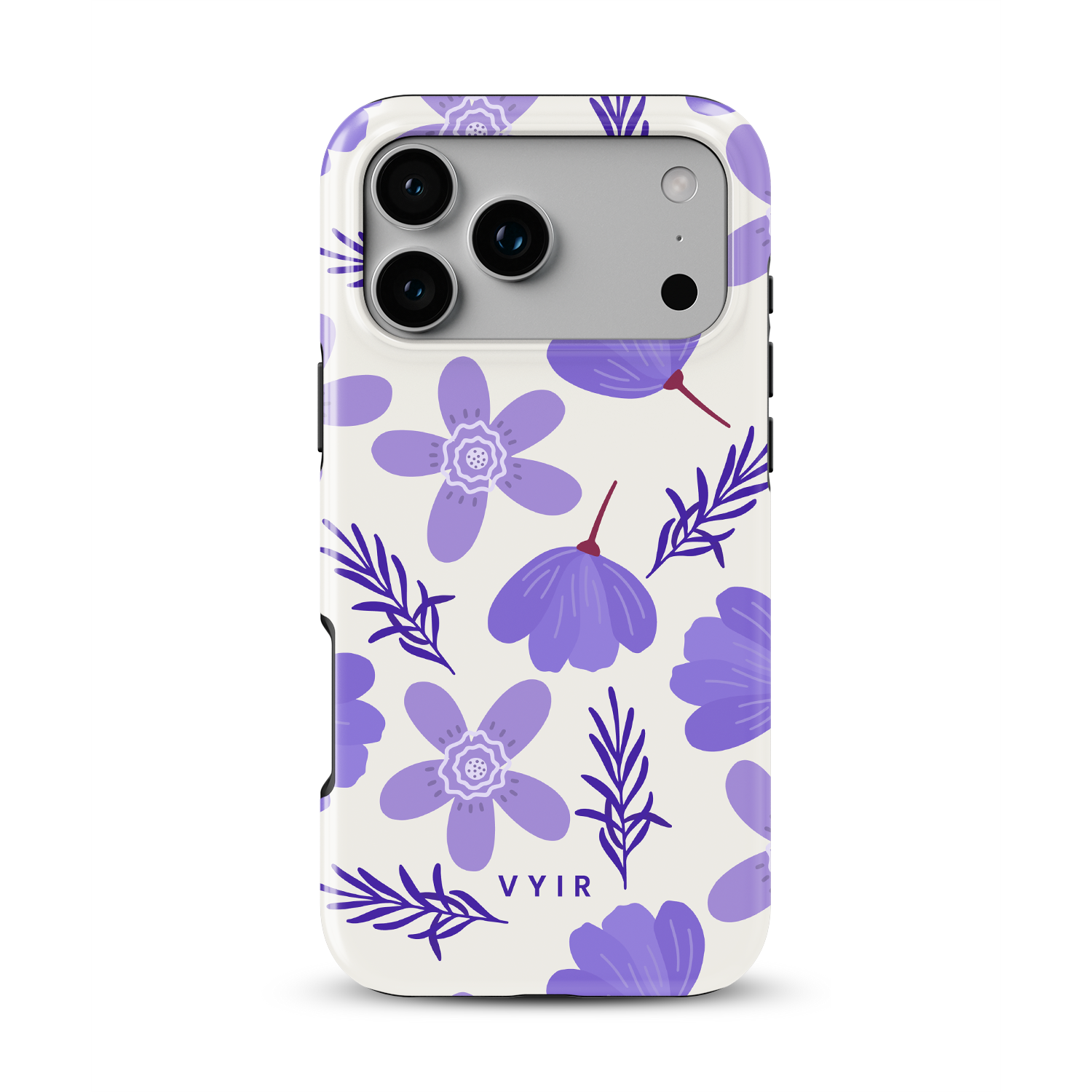Violet Sketch - Shockproof Phone Case - VYIR