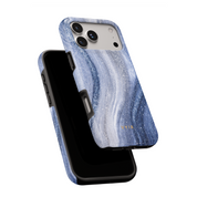 Blue Swirl - Shockproof MagSafe iPhone Case - VYIR