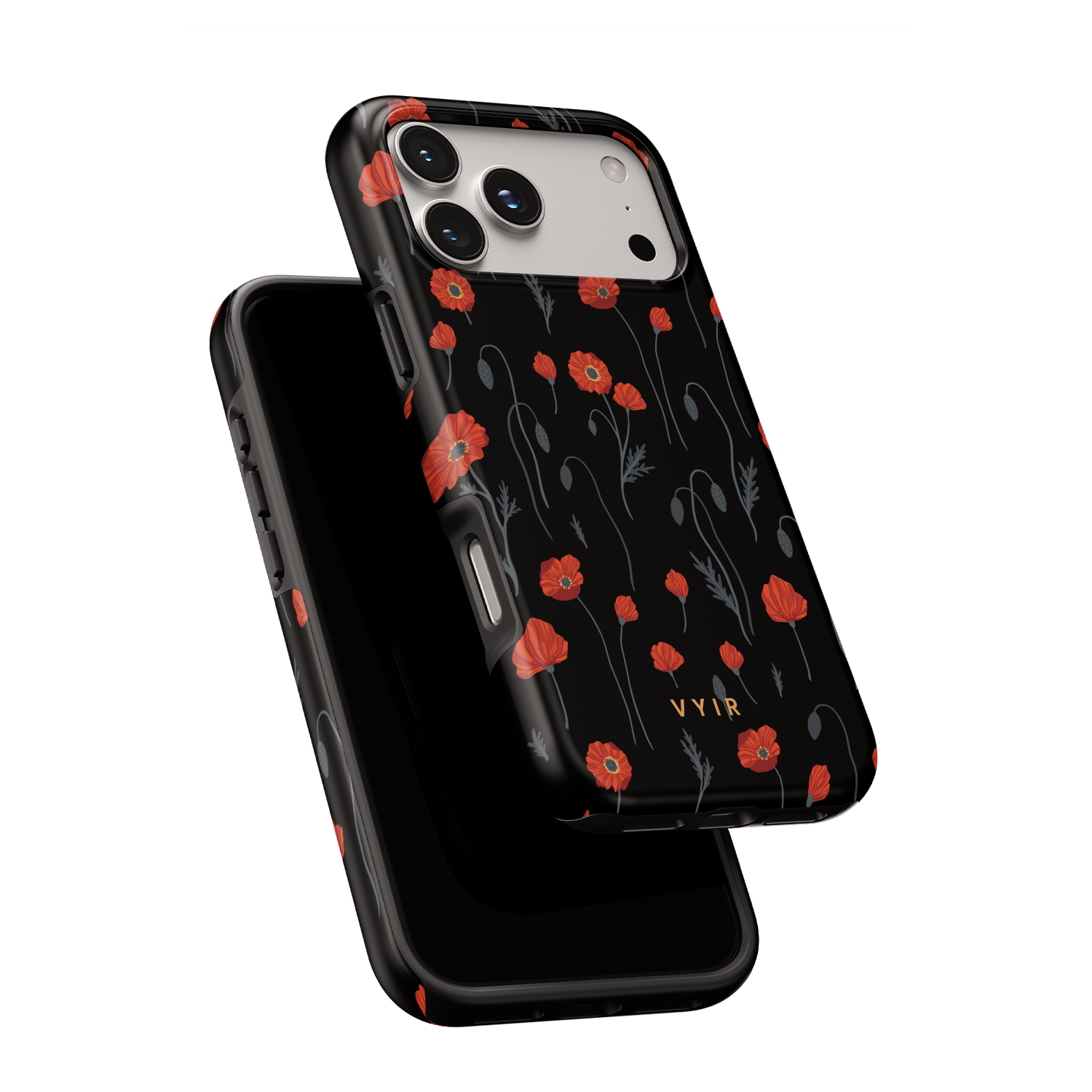 Red Poppies - Shockproof MagSafe iPhone Case - VYIR
