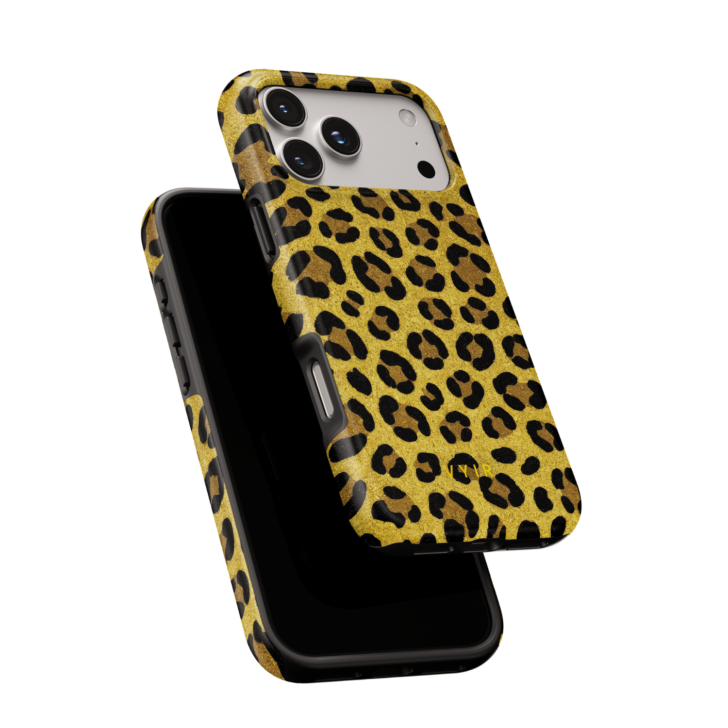 Luxe Leopard Gold - Shockproof MagSafe iPhone Case - VYIR