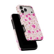 Pink Meadow Touch - Shockproof MagSafe iPhone Case - VYIR