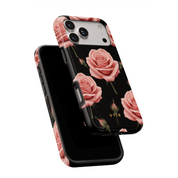 Soft Rose Elegance - Shockproof MagSafe iPhone Case - VYIR