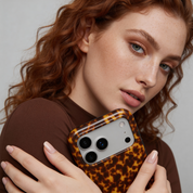 Tortoiseshell, Amber - Shockproof MagSafe iPhone Case - VYIR