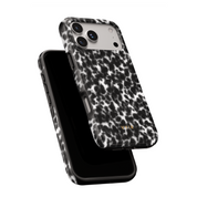 Tortoiseshell, Black and White - Shockproof MagSafe iPhone Case - VYIR