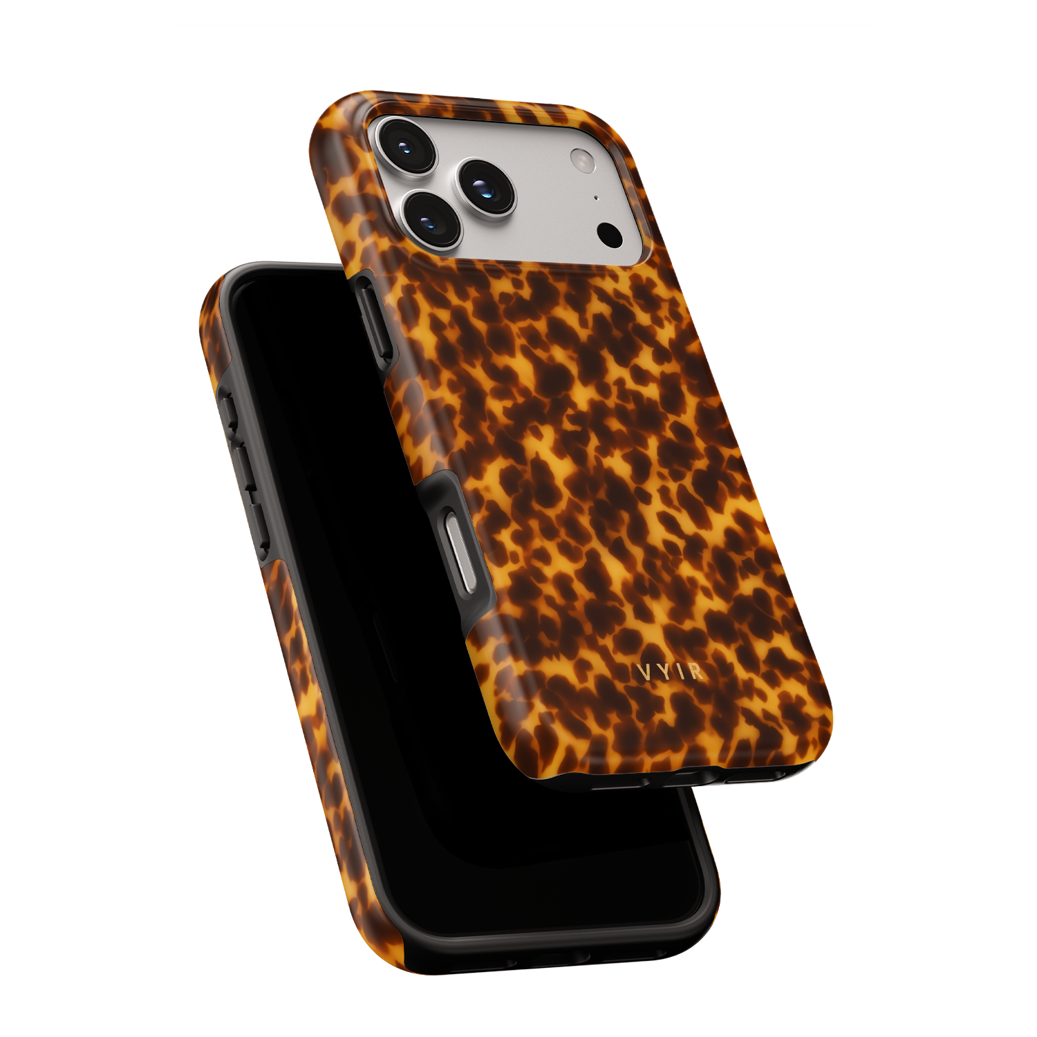 Tortoiseshell, Amber - Shockproof MagSafe iPhone Case - VYIR