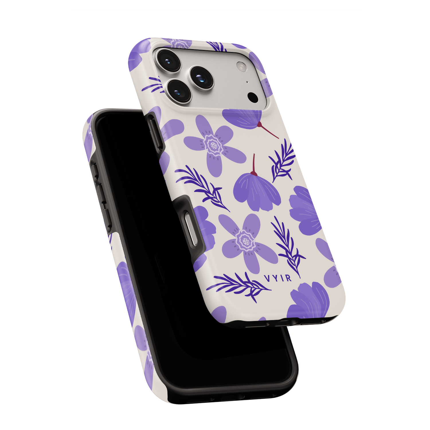Violet Sketch - Shockproof MagSafe iPhone Case - VYIR