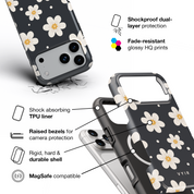 Daisy Scatter - Shockproof MagSafe iPhone Case - VYIR