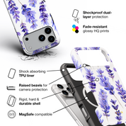 Lavender Field - Shockproof MagSafe iPhone Case - VYIR