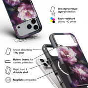 Velvet Petal Art - Shockproof MagSafe iPhone Case - VYIR