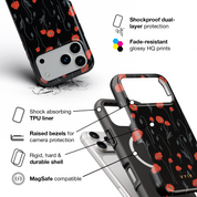 Red Poppies - Shockproof MagSafe iPhone Case - VYIR
