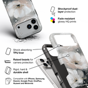 Misty Floral Painting - Shockproof Phone Case - VYIR