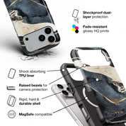 Midnight Opal - Shockproof MagSafe iPhone Case - VYIR