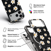 Daisy Dot Night - Shockproof MagSafe iPhone Case - VYIR