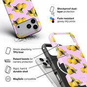 Pink Amalfi - Shockproof MagSafe iPhone Case - VYIR