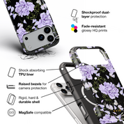 Purple Night - Shockproof MagSafe iPhone Case - VYIR