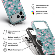 Sakura Drift - Shockproof MagSafe iPhone Case - VYIR